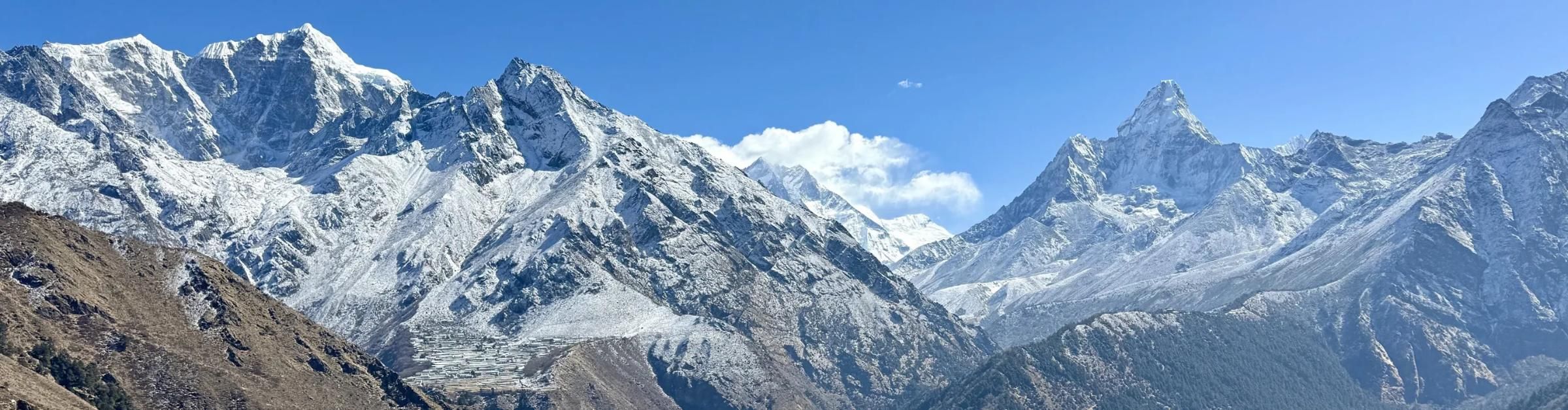 Panorama of the high Himalaya