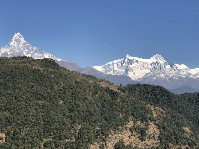 Machhapuchhre (Fishtail) from near Dhampus